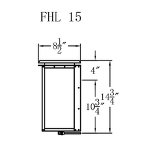 Load image into Gallery viewer, FHL15 Size Diagrams