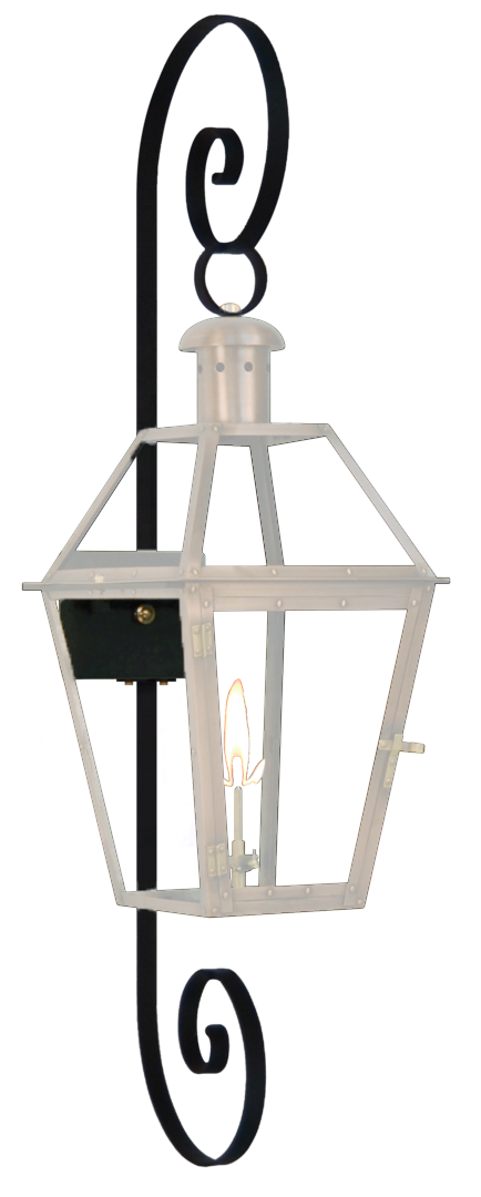 Gaslight Wall Mounts, Post Mounts, Pier Mounts & Scrolls – Gaslights.com