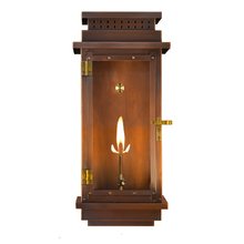 Load image into Gallery viewer, Contempo Flush Mount Gas Light with Open Flame Burner
