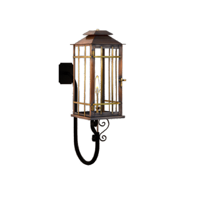 Badlands Lantern, S-Scroll Gooseneck Bracket