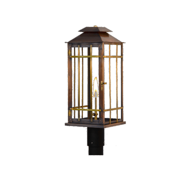 badlands gaslight, post mounted