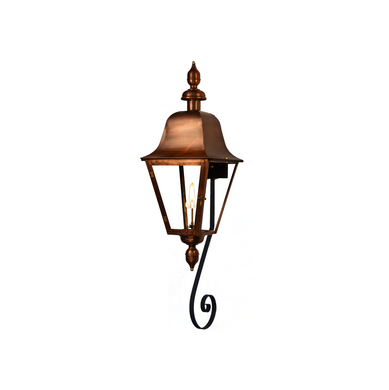 Belmont Gaslight with Bottom Scroll