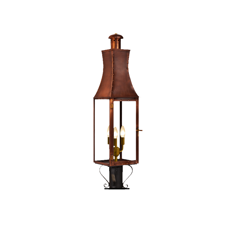 Churchill gaslight with grand pier mount