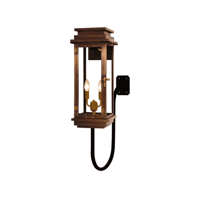 Coppersmith Contempo wall mount gaslight