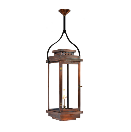 Coppersmith contempo gaslight with pendent yoke