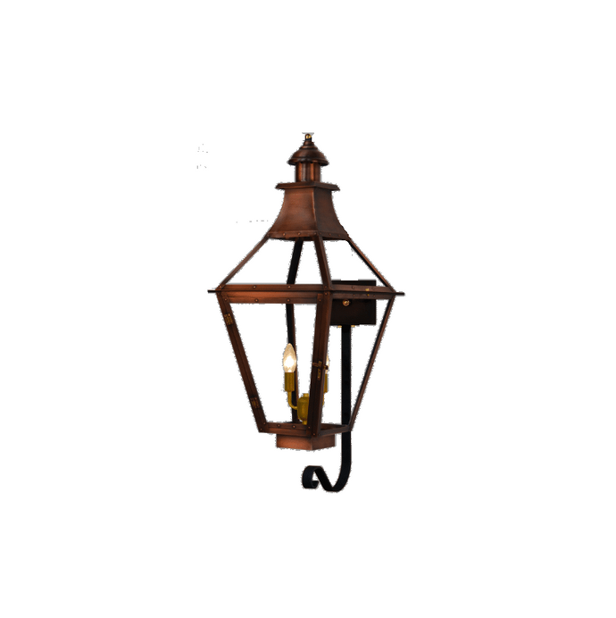 coppersmith creole gaslight with bottom farm hook