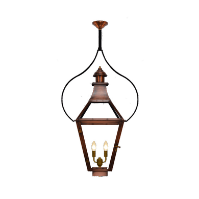 coppersmith gaslight with pendent yoke