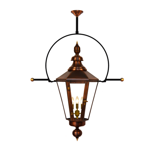 coppersmith eslava street gaslight with classic yoke ladder rest
