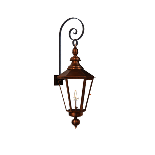 Coppersmith Gaslight, eslava st with top scroll