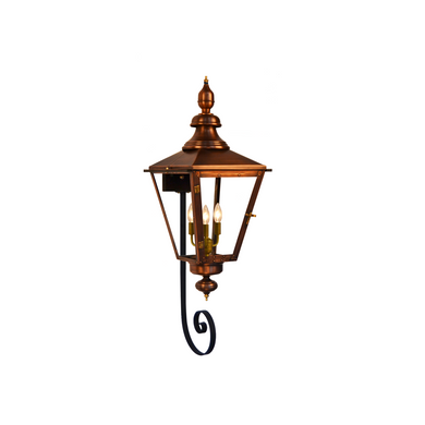 Coppersmith Lantern, Franklin Street Bottom Scroll