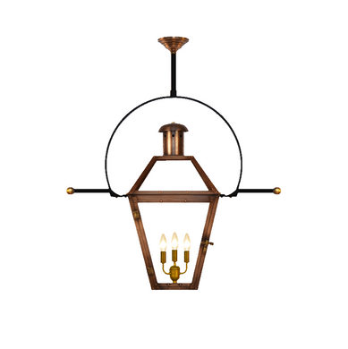 Georgetown Gaslight with Hanging Yoke Ladder Rest