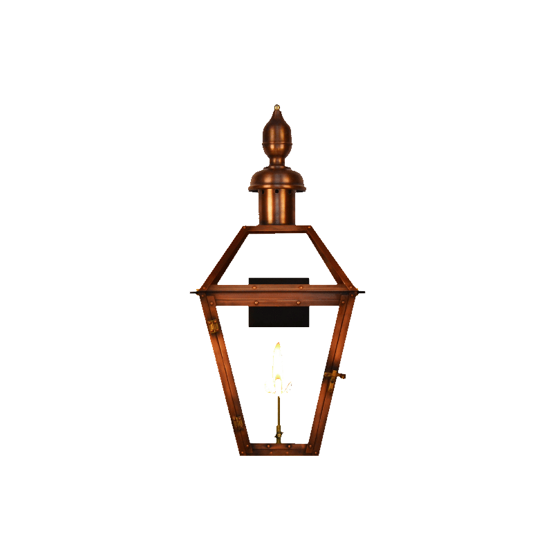 Georgetown Gaslight with London Top Finial Accessory