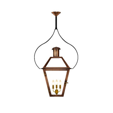 Georgetown Gaslight with Hanging Pendent Yoke Bracket