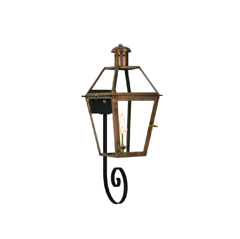 Georgetown Gas Light with Reverse Bottom Scroll Accessory