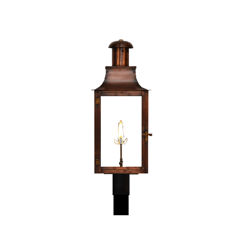 Coppersmith post mount somerset gaslight 