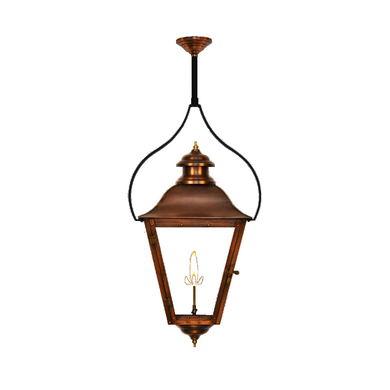 Coppersmith state street gaslight with hanging pendent yoke