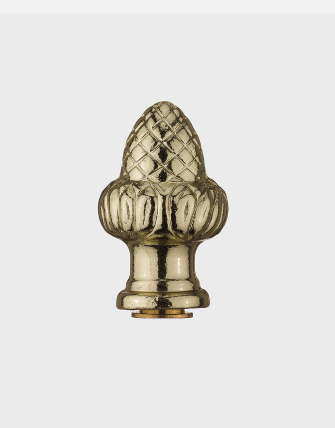 Acorn Gaslight Finial, F08, brass