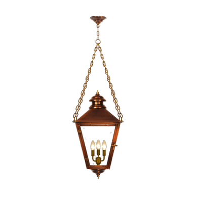 Adam Street Gaslight with Hanging Chain Mount