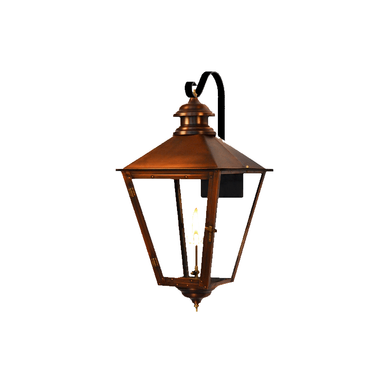 Adam Street Gaslight with Top Farmhook