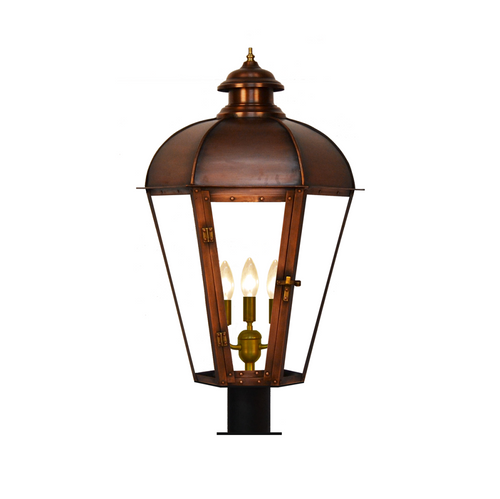 coppersmith joachim street gaslight with pier mount