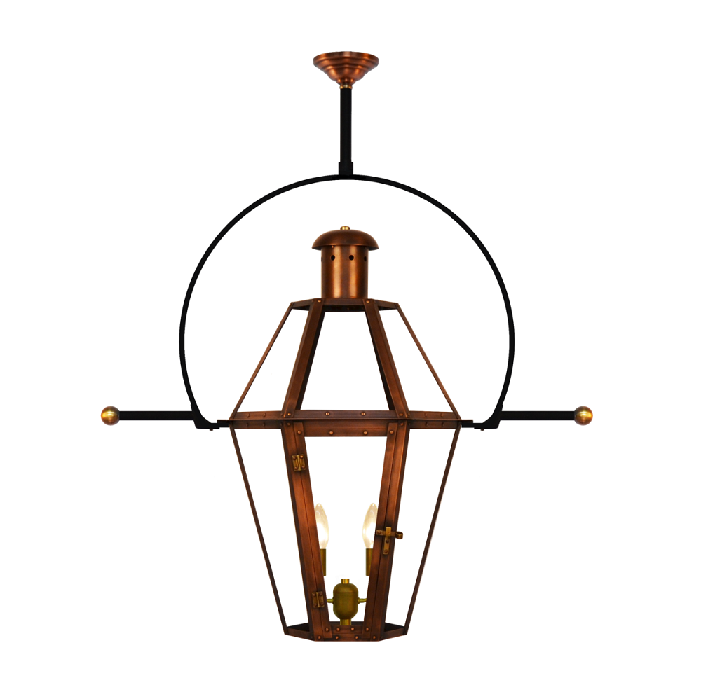 Coppersmith Mount Vernon Gaslight with Classic Yoke Ladder Rest