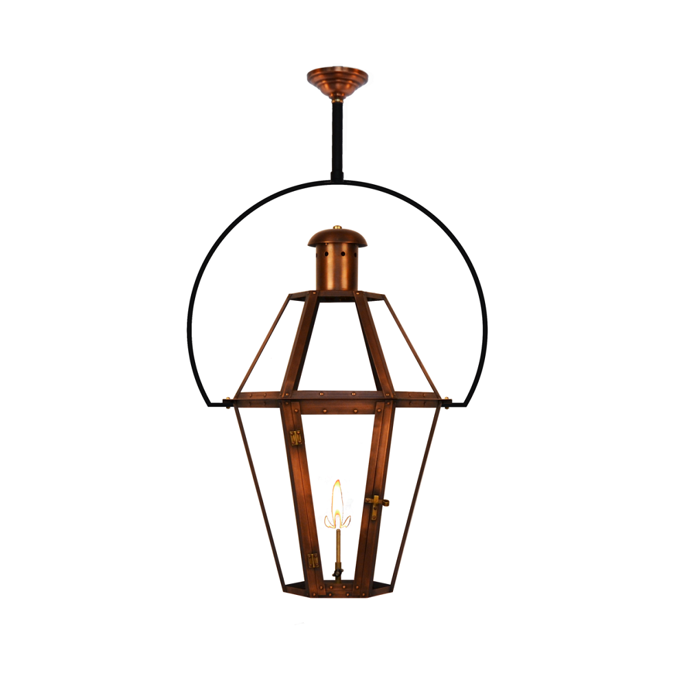 Coppersmith Mount Vernon Gaslight with Hanging Classic Yoke