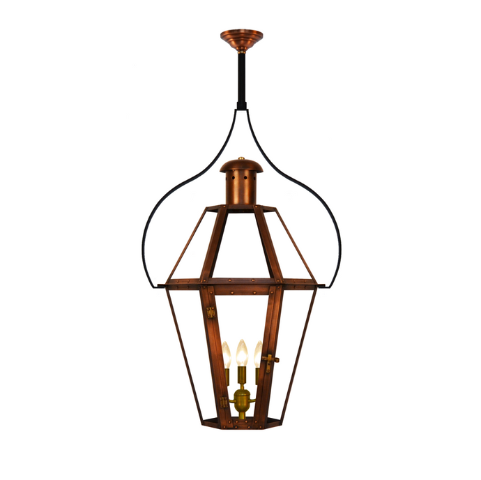 Coppersmith Mount Vernon Gaslight with Hanging Pendent Yoke