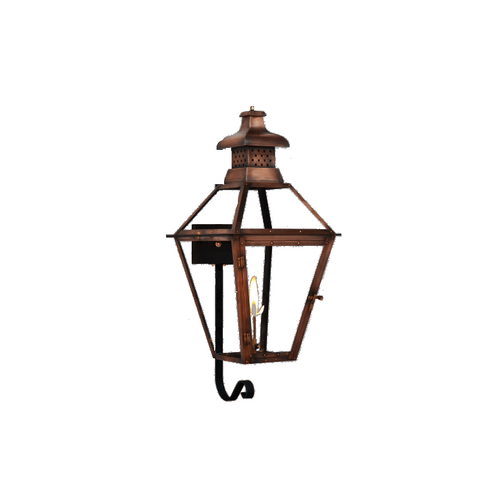 Coppersmith Pebble Hill Gaslight with Bottom Farm Hook