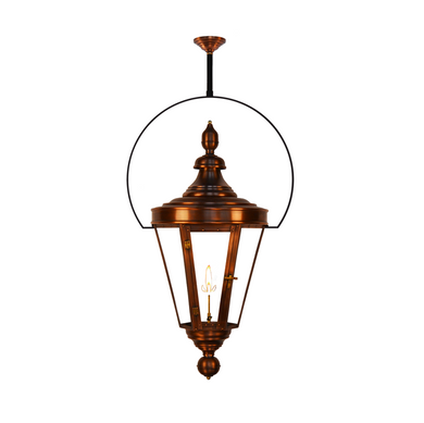 coppersmith royal street gaslight with hanging classic yoke