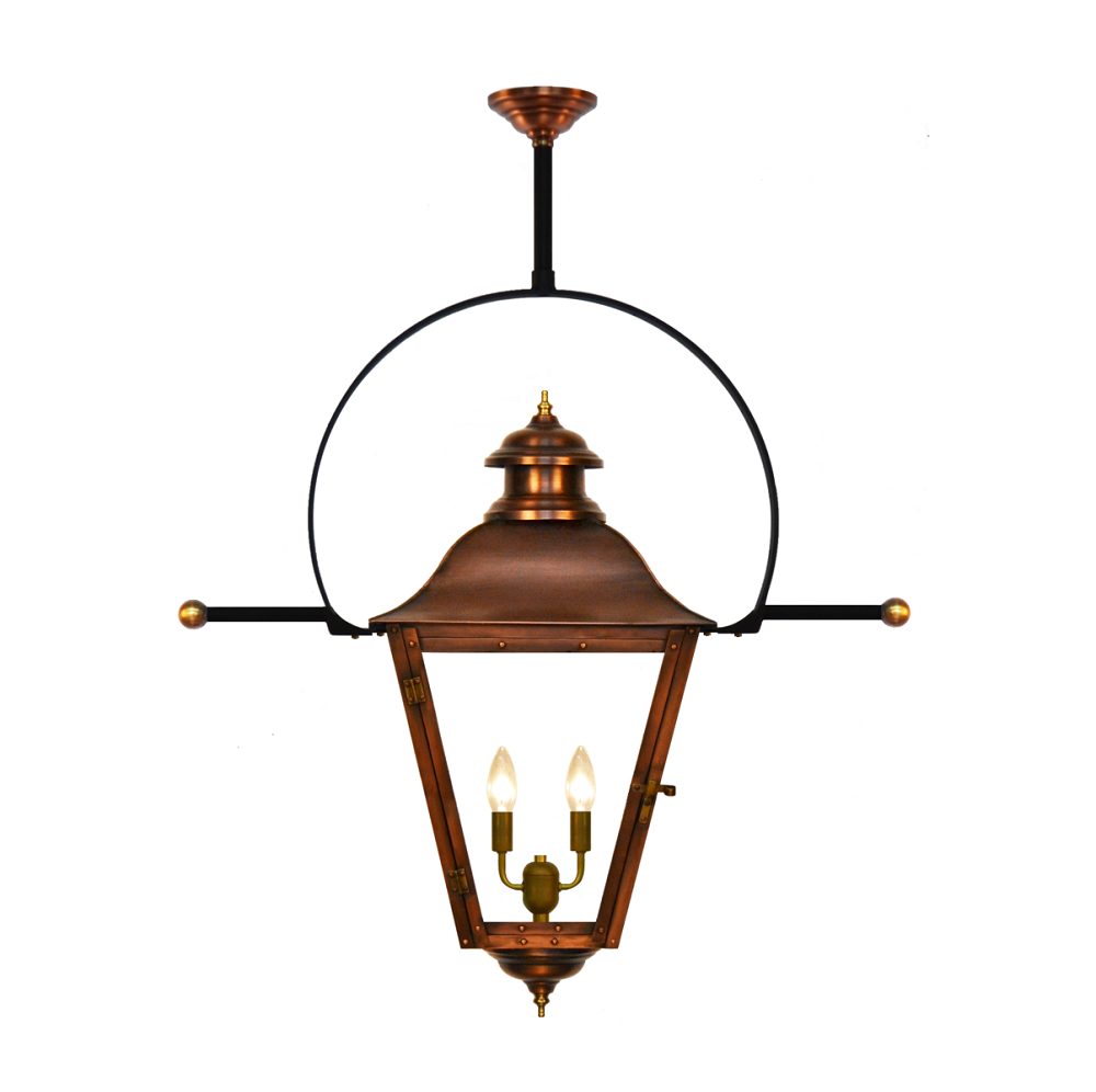 coppersmith state street gaslight with hanging classic yoke ladder rest